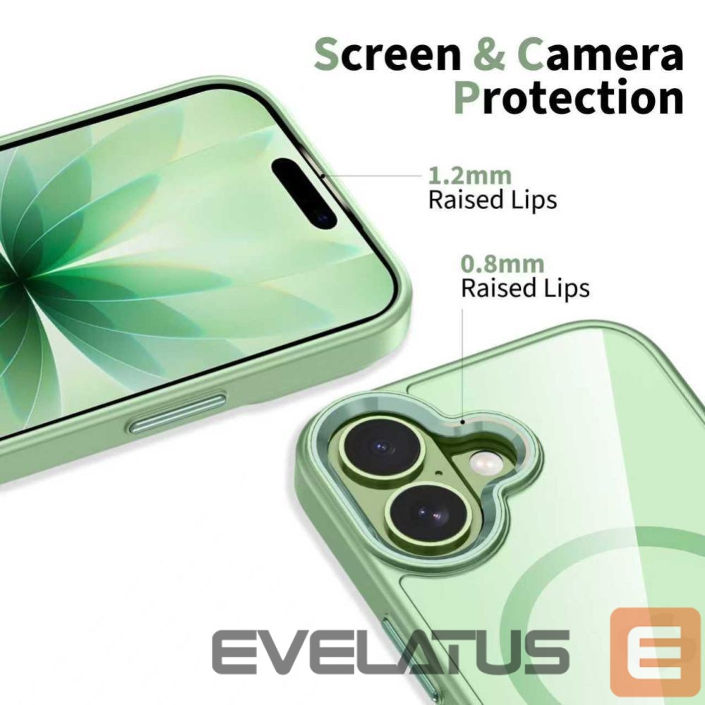 Другие товары Tech-Protect Tech-Protect MagMat MagSafe Case for iPhone 17 - Transparent Green