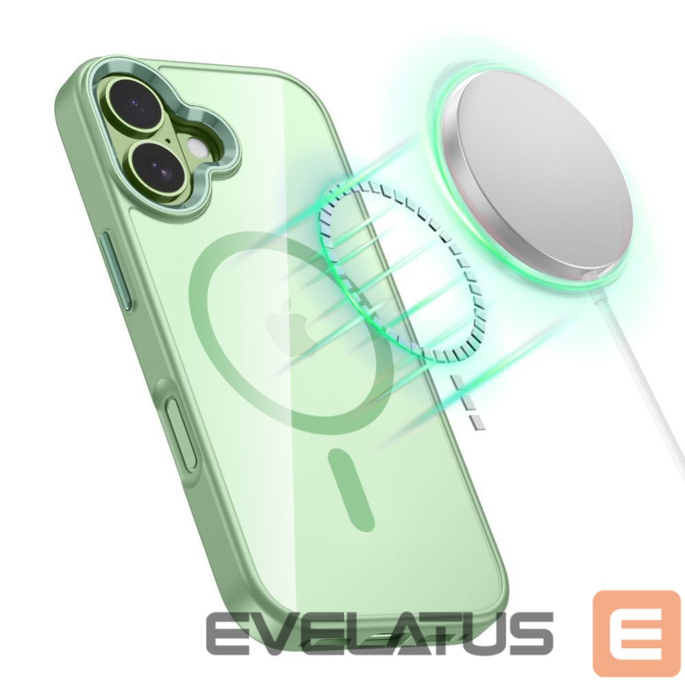 Другие товары Tech-Protect Tech-Protect MagMat MagSafe Case for iPhone 17 - Transparent Green