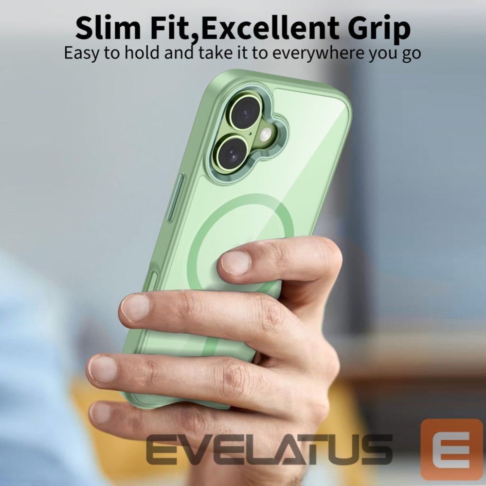 Другие товары Tech-Protect Tech-Protect MagMat MagSafe Case for iPhone 17 - Transparent Green