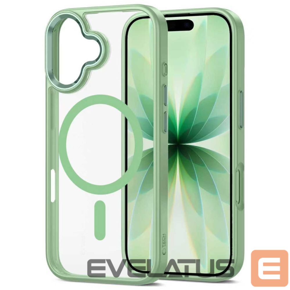 Другие товары Tech-Protect Tech-Protect MagMat MagSafe Case for iPhone 17 - Transparent Green