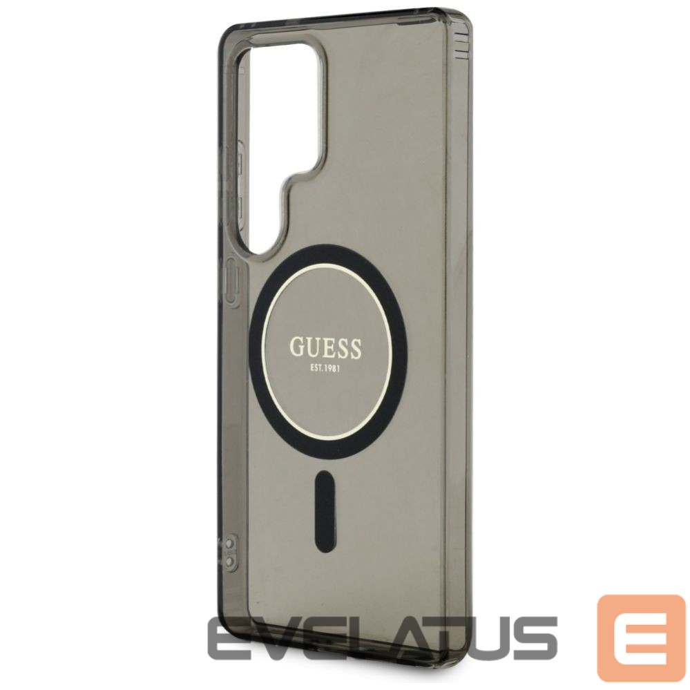 Другие товары Guess Guess Glitter Circle Classic Logo MagSafe case for Samsung Galaxy S25 Ultra black