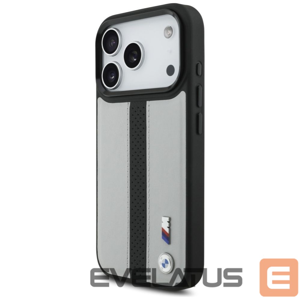 Другие товары BMW BMW M Perforated Stripe Logo MagSafe Case for iPhone 17 Pro - Gray