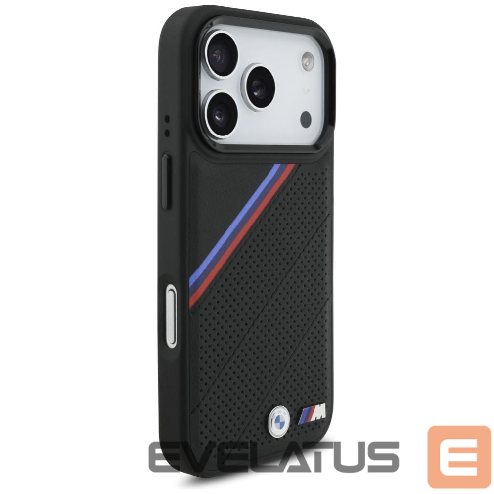 Другие товары BMW BMW M Tricolor Metal Logo MagSafe Case for iPhone 17 Pro - Black