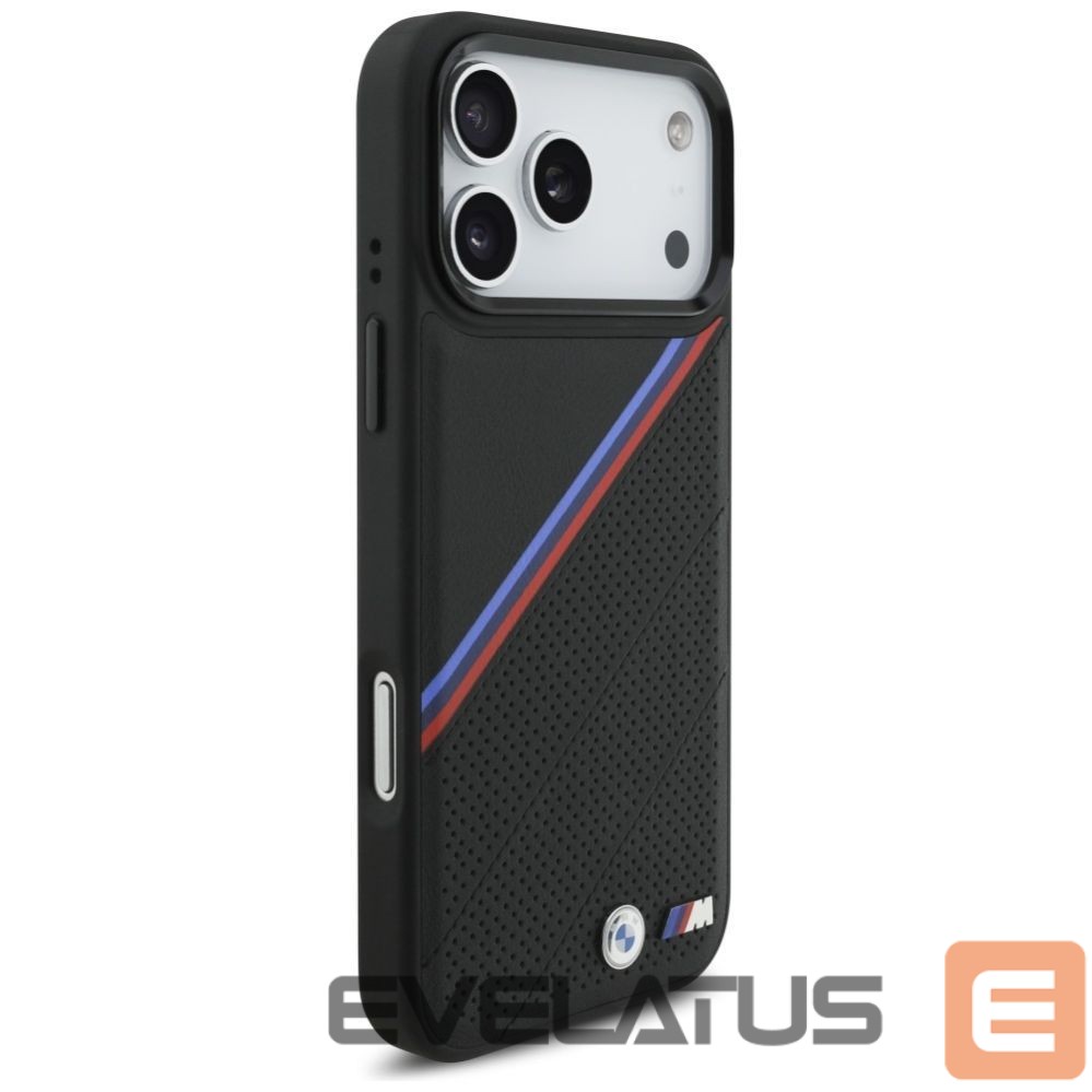 Другие товары BMW BMW M Tricolor Metal Logo MagSafe Case for iPhone 17 Pro Max - Black