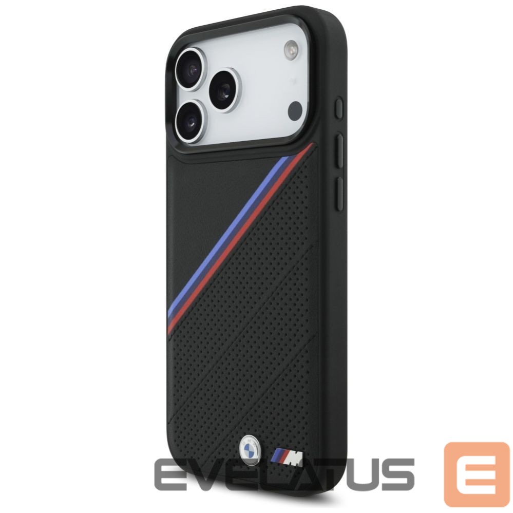 Другие товары BMW BMW M Tricolor Metal Logo MagSafe Case for iPhone 17 Pro Max - Black