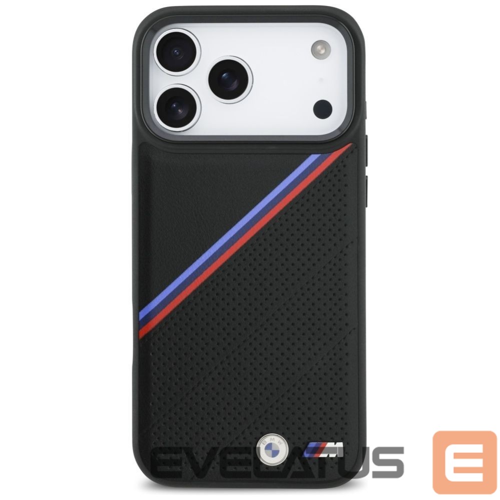 Другие товары BMW BMW M Tricolor Metal Logo MagSafe Case for iPhone 17 Pro Max - Black