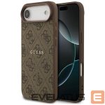 Другие товары Guess  Guess 4G Ring Classic Logo MagSafe Case for iPhone 17 Air - Brown 