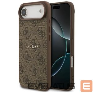 Другие товары Guess  Guess 4G Ring Classic Logo MagSafe Case for iPhone 17 Air - Brown 
