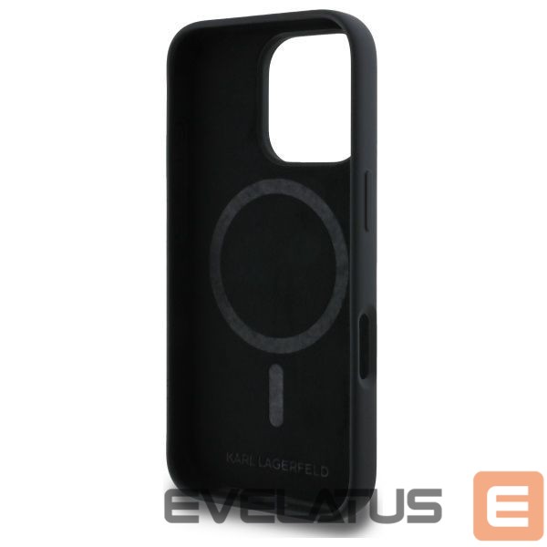 Другие товары Karl Lagerfeld Karl Lagerfeld KLHMP16XSKCHTCK iPhone 16 Pro Max 6.9" black/black hardcase Silicone Karl&Choupette Heads MagSafe