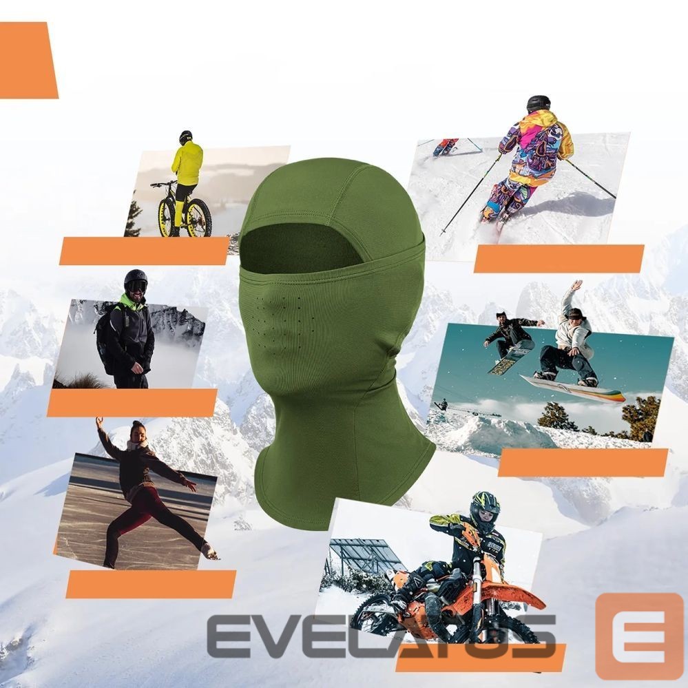 Другие товары Rockbros Qunature 13230023015 ski balaclava bike motorcycle balaklava size L - green