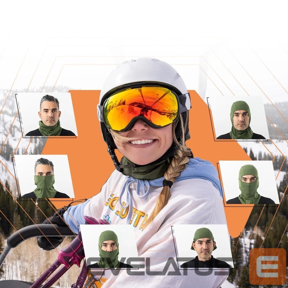Другие товары Rockbros Qunature 13230023015 ski balaclava bike motorcycle balaklava size L - green