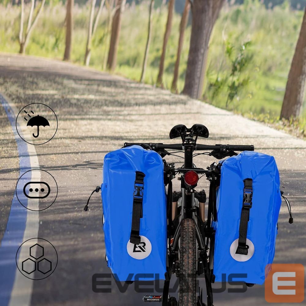 Другие товары Rockbros Rockbros 30140022004 Waterproof Bicycle Bag 25-32L - Blue