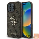 Другой аксессуар для телефона Guess  Guess 4G Big Logo iPhone 16 Pro Max Case - Brown 