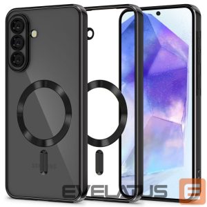 Другие товары Tech-Protect  Tech-Protect MagFlex MagSafe Case for Samsung Galaxy A56 5G - Clear Black 