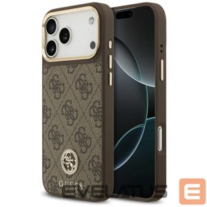 Другие товары Guess  Guess 4G Strass Logo MagSafe Case for iPhone 17 Pro Max - Brown 