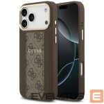 Другие товары Guess  Guess 4G Stripe MagSafe case for iPhone 17 Pro Max - brown 