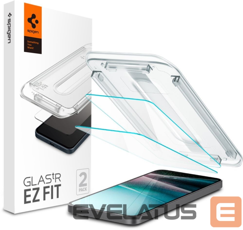 Другие товары Spigen Spigen Glas.TR "Ez Fit" Tempered Glass 2-pack for Samsung Galaxy A36 5G - Transparent