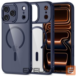 Другие товары Tech-Protect  Tech-Protect MagMat MagSafe Case for iPhone 17 Pro - Transparent Navy Blue 
