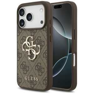 Другие товары Guess  Guess 4G Big Logo Case for iPhone 17 Pro - Brown 