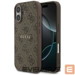 Другие товары Guess  Guess 4G Ring Classic Logo MagSafe Case for iPhone 17 - Brown 