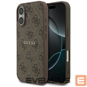 Другие товары Guess  Guess 4G Ring Classic Logo MagSafe Case for iPhone 17 - Brown 