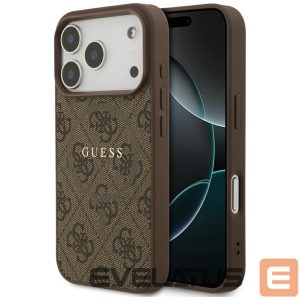 Другие товары Guess  Guess 4G Ring Classic Logo MagSafe Case for iPhone 17 Pro - Brown 