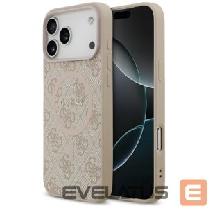 Другие товары Guess  Guess 4G Ring Classic Logo MagSafena iPhone 17 Pro Max Case - Pink 