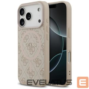 Другие товары Guess  Guess 4G Ring Classic Logo MagSafe Case for iPhone 17 Pro - Pink 