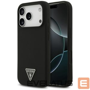 Другие товары Guess  Guess Silicone Triangle Logo MagSafe Case for iPhone 17 Pro Max - Black 