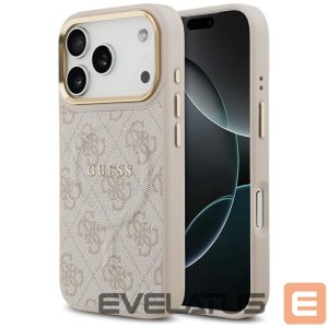 Другие товары Guess  Guess 4G PU Classic Logo MagSafe Case for iPhone 17 Pro - Pink 