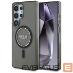 Другие товары Guess  Guess Glitter Circle Classic Logo MagSafe case for Samsung Galaxy S25 Ultra black 