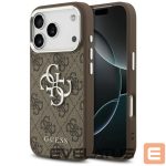 Другие товары Guess  Guess 4G Big 4G Classic Logo case for iPhone 17 Pro brown - silver 