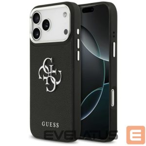 Другие товары Guess  Guess Grained Big 4G Classic Logo case for iPhone 17 Pro Max - black 
