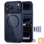 Другие товары Tech-Protect  Tech-Protect Magpeak Magsafe CC Case for iPhone 17 Pro - Clear Navy Blue 