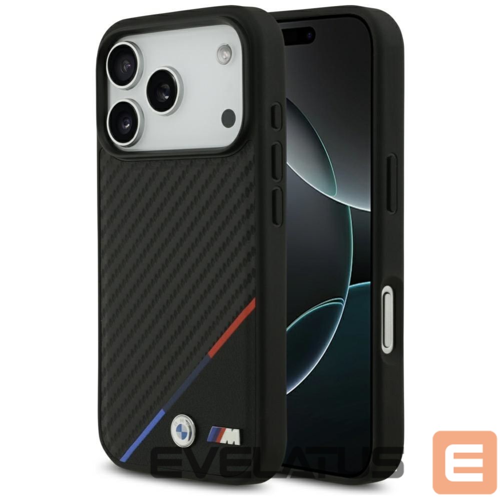 Другие товары BMW BMW M Carbon Tricolor Line MagSafe Case for iPhone 17 Pro - Black