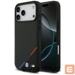 Другие товары BMW  BMW M Carbon Tricolor Line MagSafe Case for iPhone 17 Pro Max - Black 