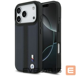 Другие товары BMW  BMW M Perforated Stripe Logo MagSafe Case for iPhone 17 Pro - Navy Blue 