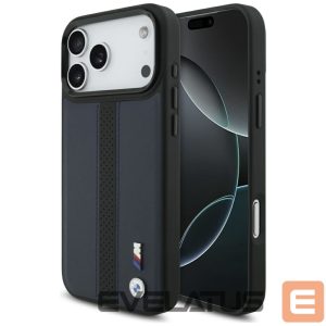 Другие товары BMW  BMW M Perforated Stripe Logo MagSafe Case for iPhone 17 Pro Max - Navy Blue 