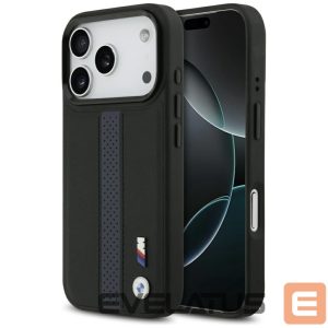 Другие товары BMW  BMW M Perforated Stripe Logo MagSafe Case for iPhone 17 Pro - Blue 