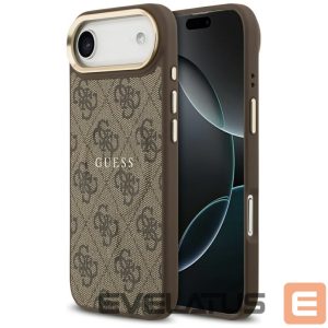 Другие товары Guess  Guess 4G PU Classic Logo MagSafe Case for iPhone 17 Air - Brown 