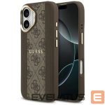 Другие товары Guess  Guess 4G Stripe MagSafe case for iPhone 17 - brown 