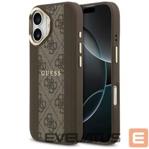 Другие товары Guess  Guess 4G Stripe MagSafe case for iPhone 17 - brown 