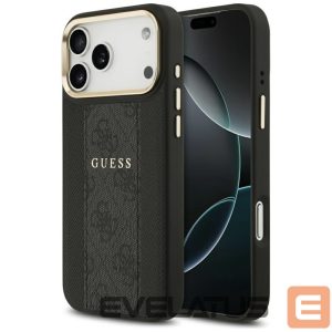 Другие товары Guess  Guess 4G Stripe MagSafe case for iPhone 17 Pro Max - black 
