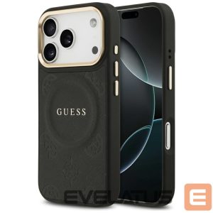 Другие товары Guess  Guess Peony Hot Stamp MagSafe Case for iPhone 17 Pro - Black 