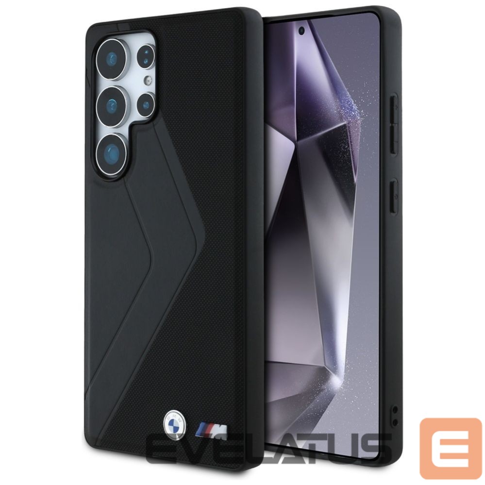 Другие товары BMW BMW Leather Oversized Stripes MagSafe case for Samsung Galaxy S25 Ultra - black