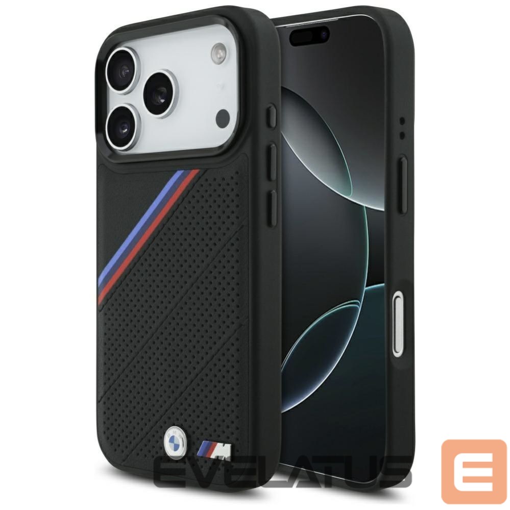 Другие товары BMW BMW M Tricolor Metal Logo MagSafe Case for iPhone 17 Pro - Black