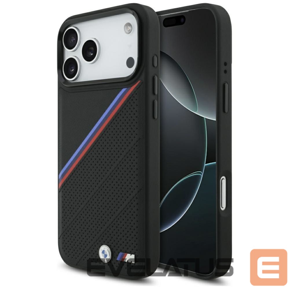 Другие товары BMW BMW M Tricolor Metal Logo MagSafe Case for iPhone 17 Pro Max - Black