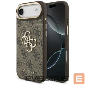 Другие товары Guess  Guess 4G Big 4G Classic Logo Case for iPhone Air - Brown and Gold 