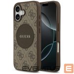 Другие товары Guess  Guess 4G Circle Classic Logo MagSafe case for iPhone 17 - brown 