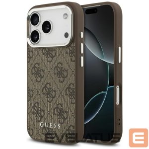 Другие товары Guess  Guess 4G Classic Logo MagSafe Case for iPhone 17 Pro Max - Brown 